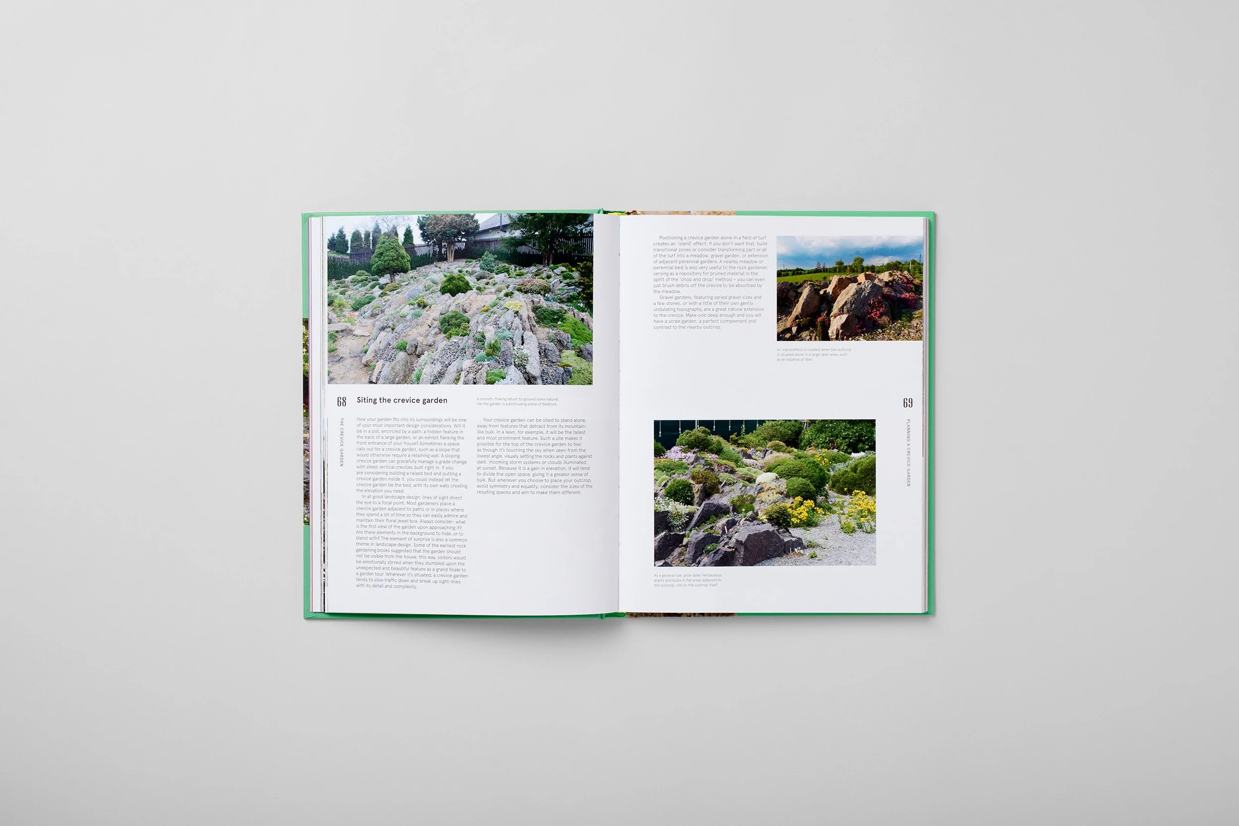 Interior spread from The Crevice Garden, photograph 4 of 6