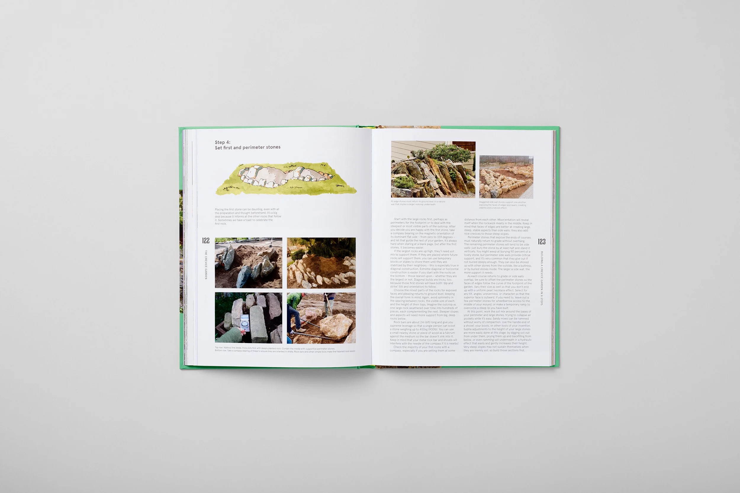 Interior spread from The Crevice Garden, photograph 5 of 6
