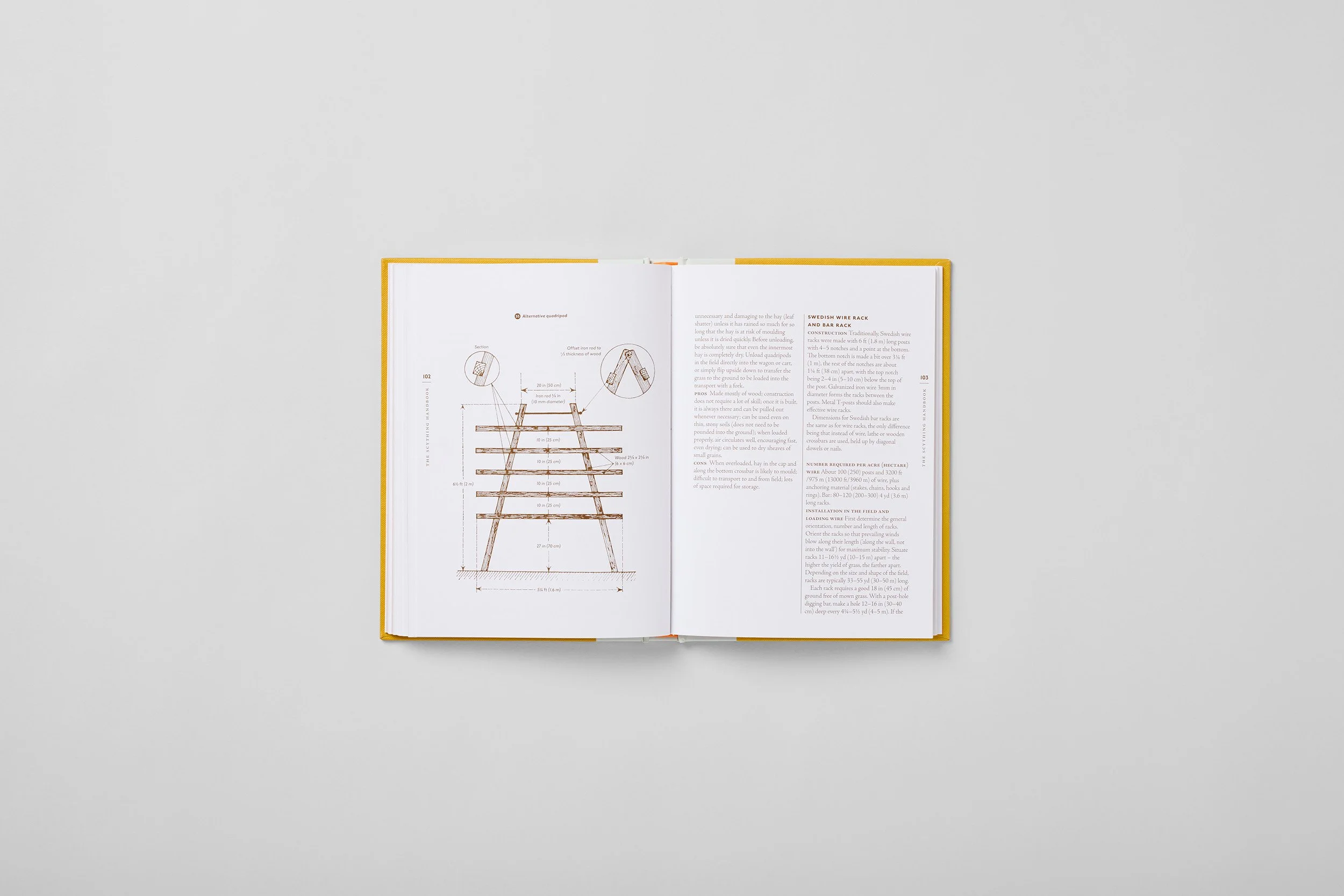 Innenseite aus The Scything Handbook, Foto 5 von 6