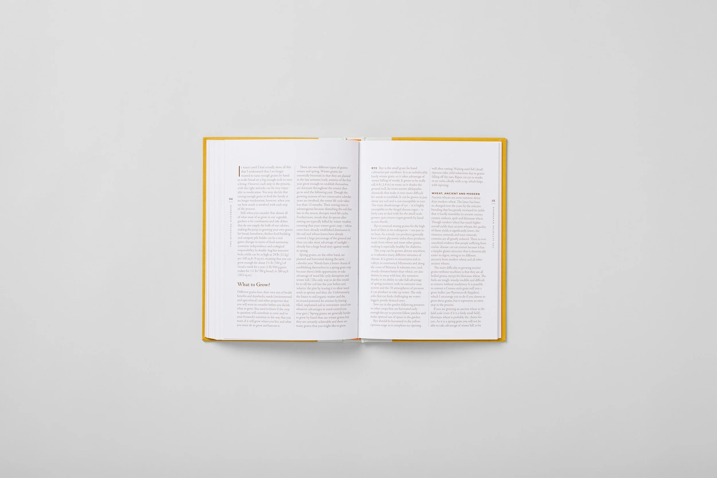 Innenseite aus The Scything Handbook, Foto 6 von 6
